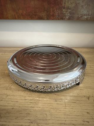 AJ - Silver Cake Plate MTS|95656
