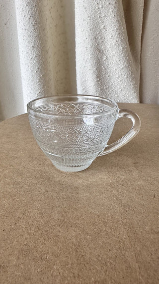 Glass Design Teacup (LZD - RSV)