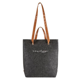 GREY FELT BACKPACK|48832