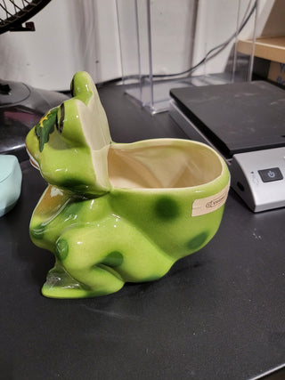MTS Vintage frog planter|91438