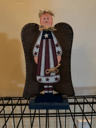 Wood Metal America Angel Decor