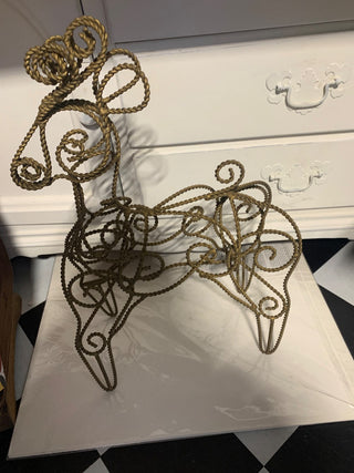 Reindeer twisted rod iron Brn MTS|133681