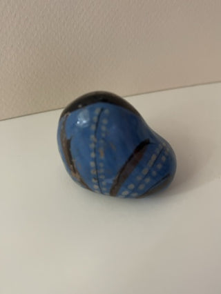 Small Tonala Mexico Style Ceramic Owl