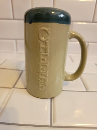 JMD- Ceramic Gray/Blue Cheese Shaker