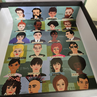 History & Hairdos (1870-1990) - 1000 pz puzzle (BRI) - MTS|128916