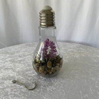light bulb faux terrarium RSV