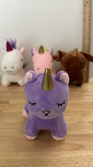RSV PIXIECRUSH 5” Purple Caticorn Plush|84765