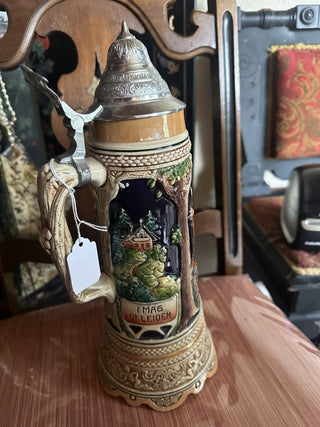 German Mid Century Beer musical stein #62 VV MTS