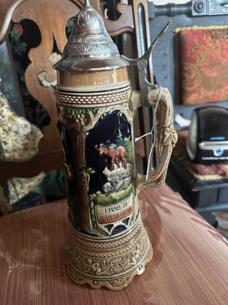 German Mid Century Beer musical stein #62 VV MTS