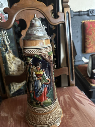 German Mid Century Beer musical stein #62 VV MTS