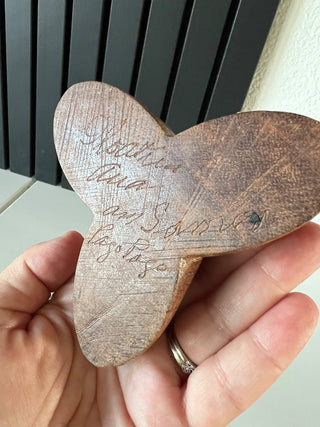 Vintage carved wood candle holder set of 2 RSV|117033