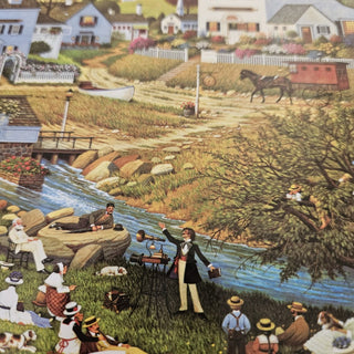 Charles Wysocki Puzzle - Hound of Baskervilles 300 ct (BRI) - MTS|88084