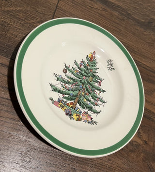 Vintage Spode Christmas Tree Dinner Plates (4) RCD|126420