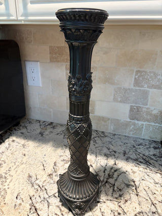 Fitz and Floyd Regency Pillar Candle Holder Set (2) RCD