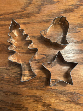 Tree, Bell, Star Cookie Cutters   MTS|131785
