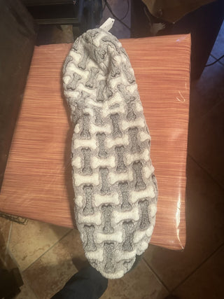 Small dog hoodie grey bone sweater #62 VV MTS|117455