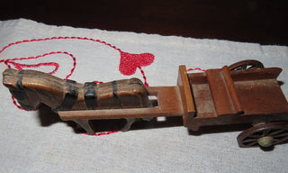 Wood horse and cart RCD