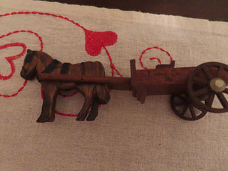 Wood horse and cart RCD