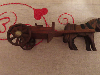 Wood horse and cart RCD
