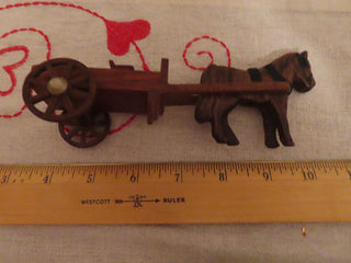 Wood horse and cart RCD