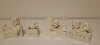 Snowbabies "All aboard The Star Express"  Set of 4 #62 VV MTS|95137