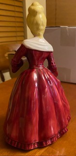Vintage Victorian Lady Porcelain Figurine