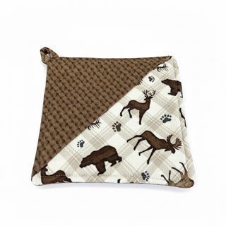 Potholder - Bear & Moose