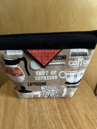 Pull tab Coffe theme pouch. #SM RCD|136747
