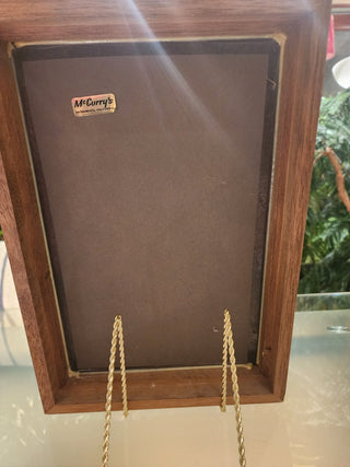 1970s Coast Photo in Woodenbox Frame RSV|72175