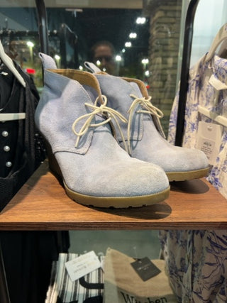 Dr Martens Mandy Suede Wedge Ankle Boots Size 11