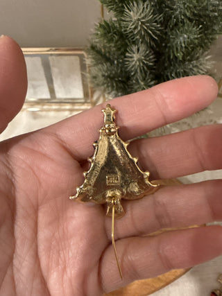 Vintage Christmas Tree Pin By AAi|137540