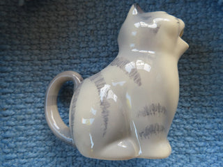 Gray & white Kitty/cat creamer MTS|99787