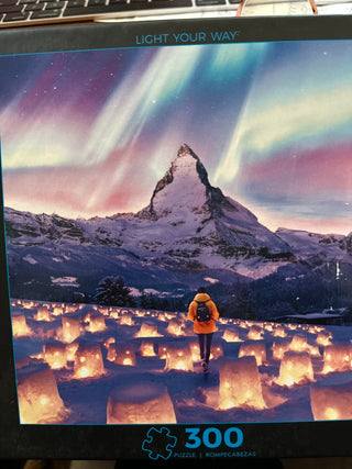 Jigsaw Puzzle - "Light Your Way" By buffalo Games, 33 pcs. RCD