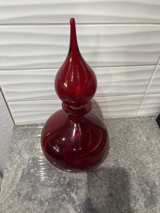 MCM Style Ruby Red Decanter RSV|66477