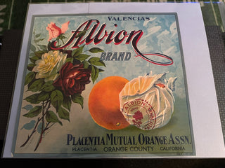 Allion Authentic Citrus Farm Crate Label EC002-25 MTS|100169