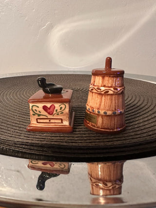 Salt & Pepper 1950's Coffee/Butter