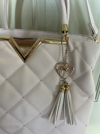 Pink Large CROSSI Shoulder Bag, New w Tags-RSV|96705