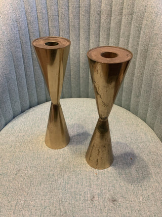 Pair of Brass Candlesticks - RSV|109224