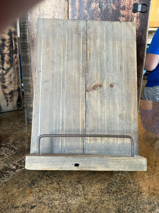 Rustic Wood Book/Picture Stand RSV|11076