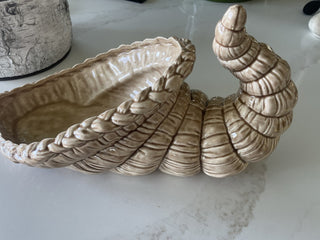 Vtg.Ceramic Cornucopia Horn-RSV|78491