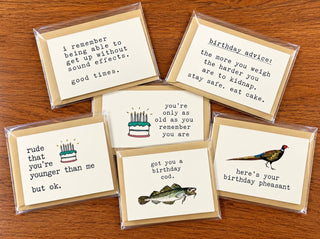Birthday Cards - blank inside