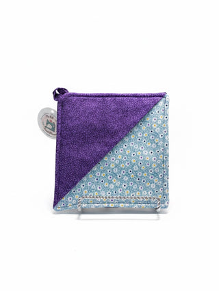 Potholder - Purple/Blue Wildflowers