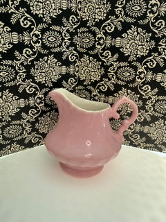 Vintage blush pink creamer