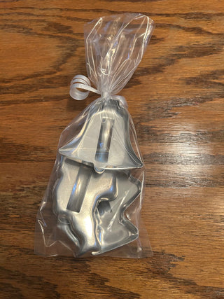 Santa, Tree, and Bell Cookie Cutters    MTS|131795