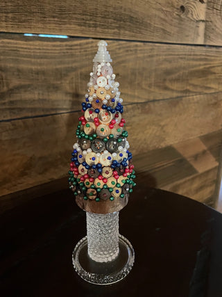 Handmade Buttons & Beads Christmas Tree ~MTS|138665