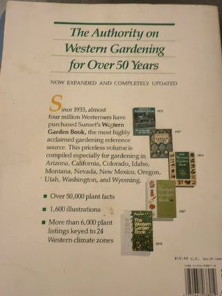 Vintage sunset western garden book