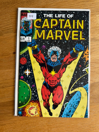 Comic Book: Life of Captain Marvel Issue 1|68718