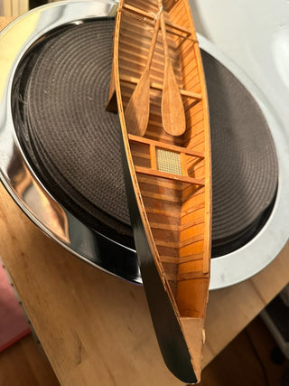 Canoe Display with Oars/Stand MTS|88446