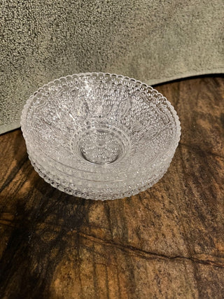 Vintage Federal Glass Co. Heritage Pattern 5" Bowl. RSV