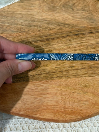 Liberty French Barrette - Slim-Star Burst